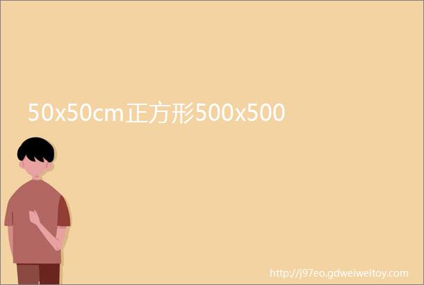 50x50cm正方形500x500